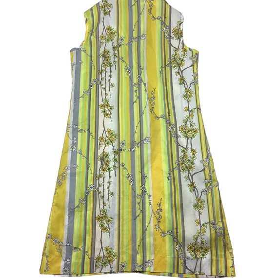 Vintage Carol Brent 60s/70s sleeveless floral dre… - image 2