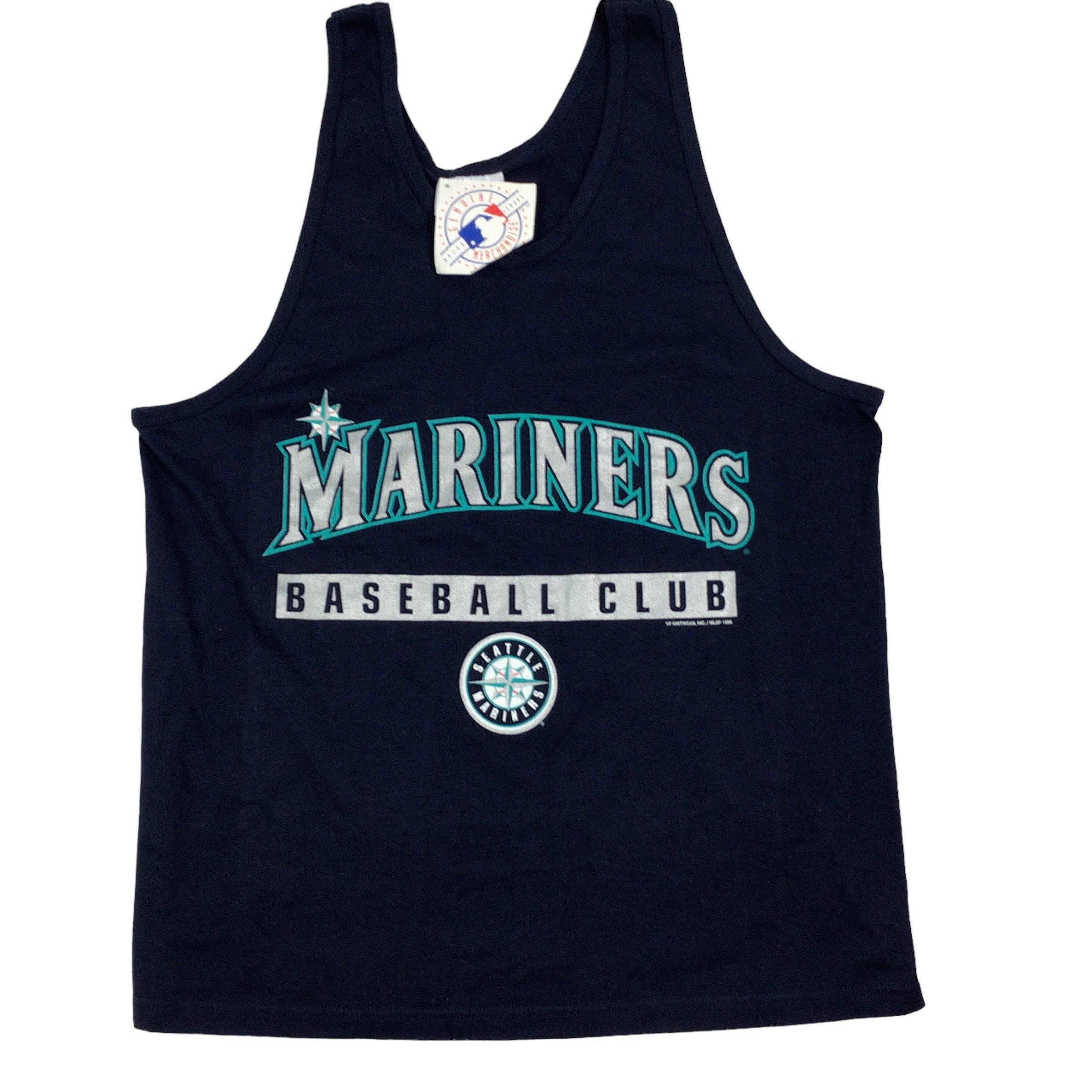 Vintage 1999 Seattle Mariners MLB Tank Top. Made in the USA. 