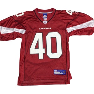 Retro Football Jersey 40# Pat Tillman Red White Jersey Sewn Stitched Custom