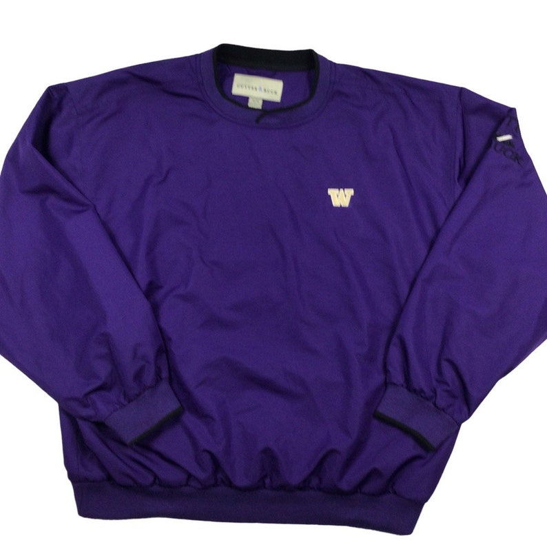 Vintage Washington Huskies Cutter & Buck Pull Over Jacket. Etsy