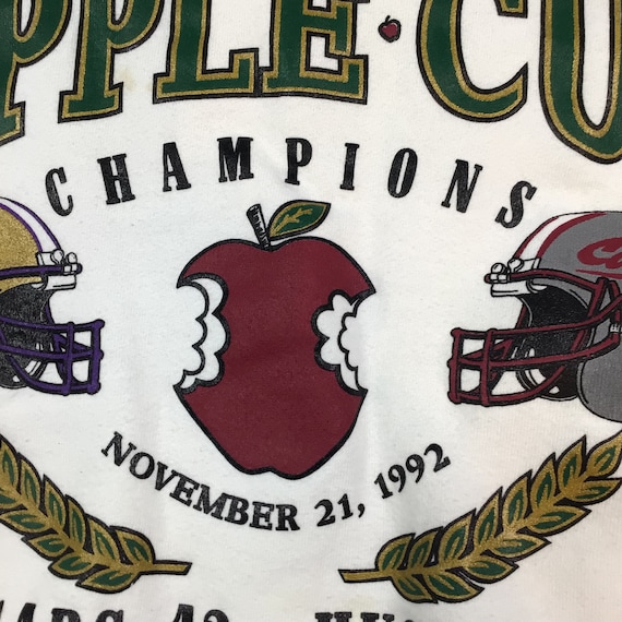 Vintage 1992 Washington Apple cup Crewneck sweats… - image 6