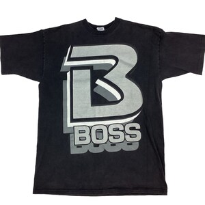 Vintage BOSS Hugo Boss 90s Single Stitch T-shirt. Made in the USA 