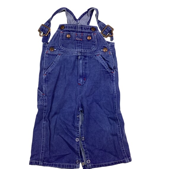 Vintage Big Mac Denim Overalls. 60/70s. Size Tag is Faded 