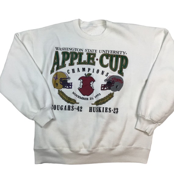 Vintage 1992 Washington Apple cup Crewneck sweatsh