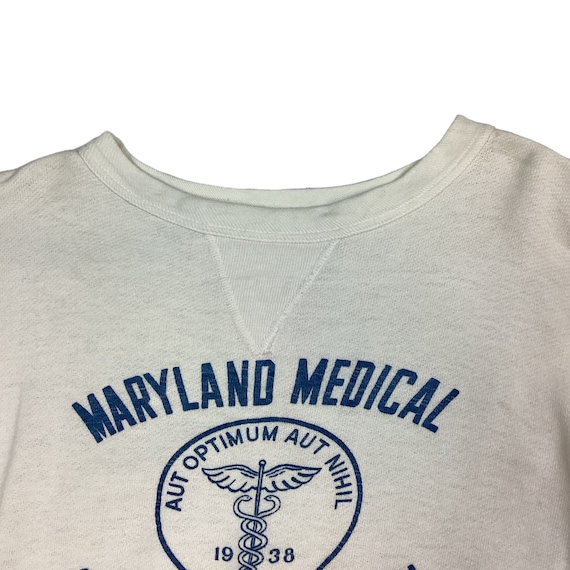 Vintage Maryland medical secretarial school Crewneck … Gem