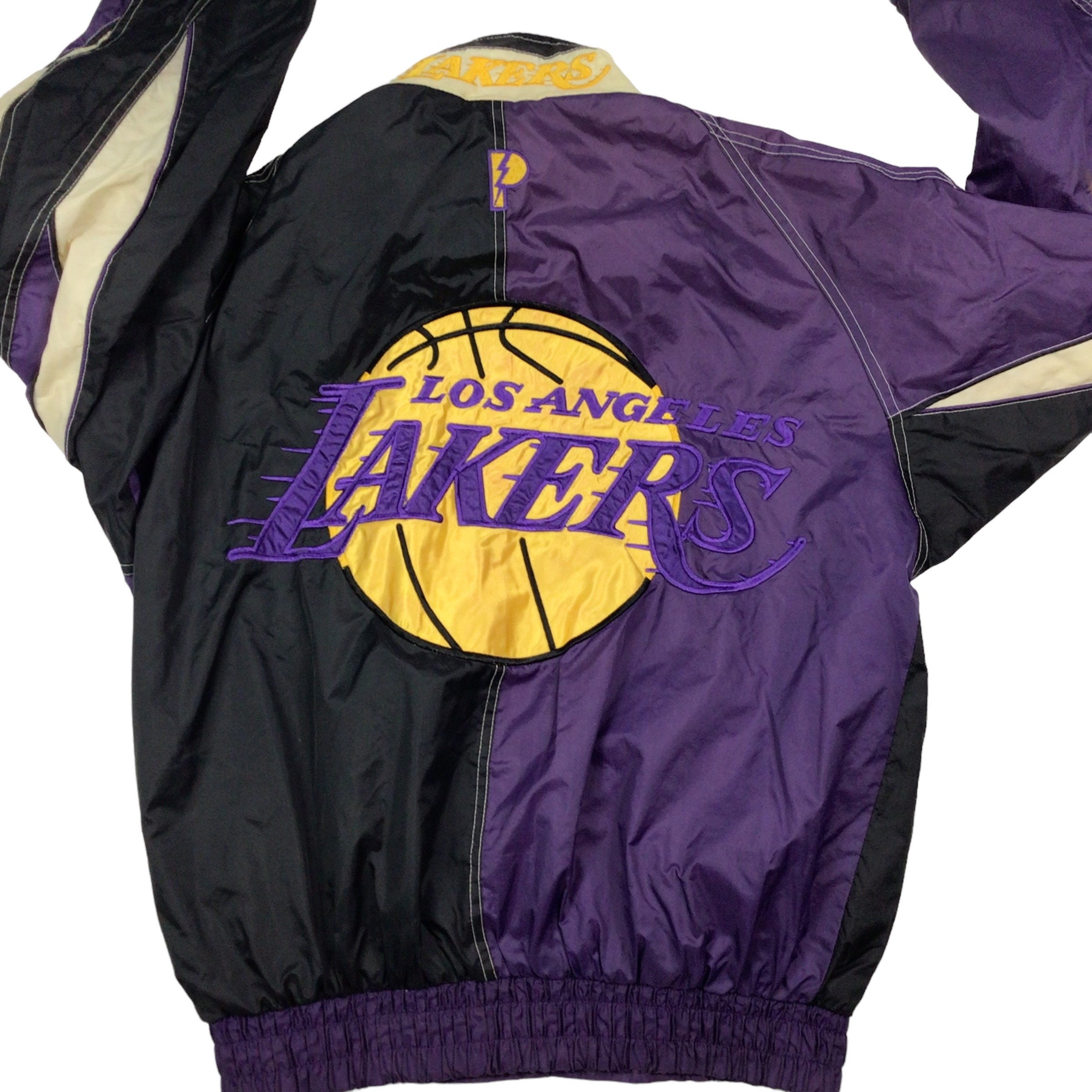Men's Los Angeles Lakers Starter Purple The Star Vintage Full-Zip