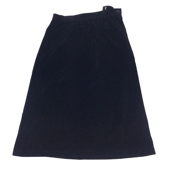 Vintage Austin Hill velvet skirt. Union made in t… - image 1