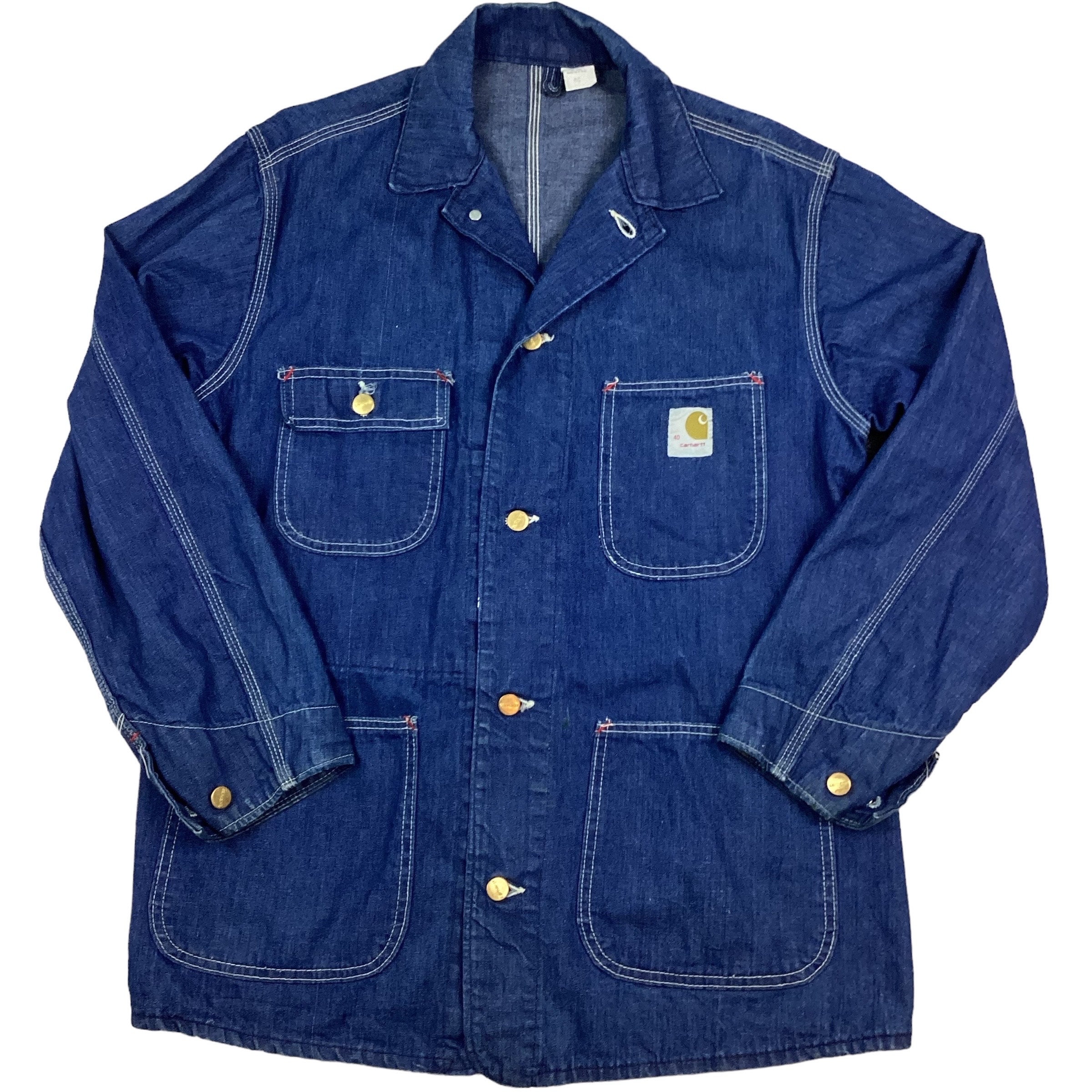 carhartt denimcoverall 70s chorecoat USA