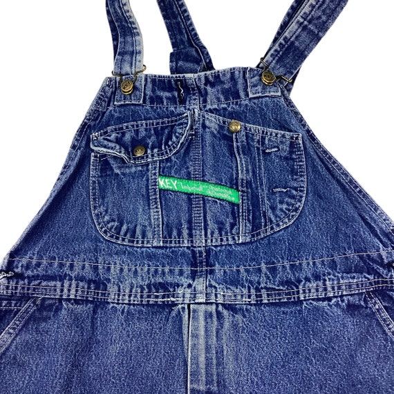 Vintage Key denim overalls. 90s. Tag is missing, … - image 4