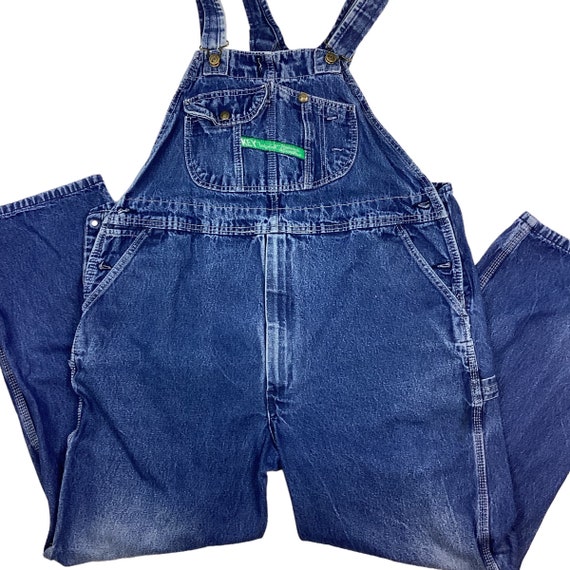 Vintage Key denim overalls. 90s. Tag is missing, … - image 1