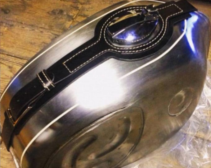 Bmw R/5 R/6 series, leather tank belt Cafe Racer and Scrambler