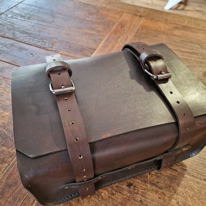 Enduro leather tool bag bmw r 80 g/s paris dakar enduro honda yamaha