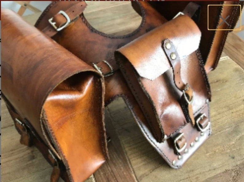 Ducati Desertsled Ducati Scrambler Leather Tank Bags With Etsy