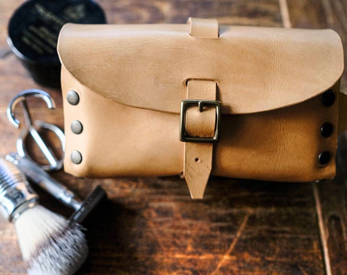 Leather Dopp Kit