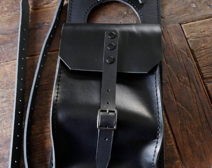 Bmw r45 r65 r80 r100 r80gs r100 gs r80 g/s leather tank belt and bag camera holder Cafe Racer e Scrambler.