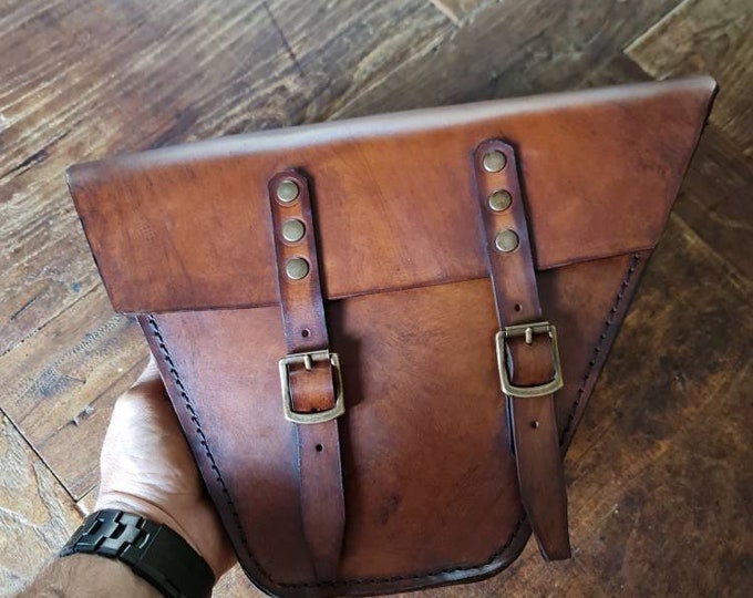 Honda cb 350/500/750 left frame bag cafe racer scrambler