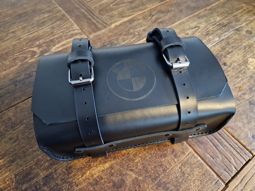 BMW R60 Black Leather Enduro Tool Bag Etsy