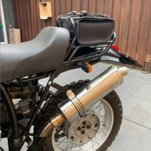 BMW R100GS Enduro Leather Tool Bag. Black