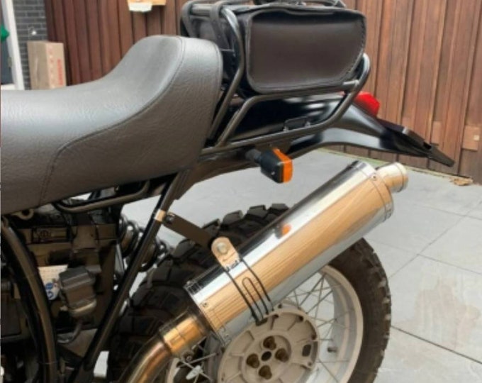 BMW R100GS Enduro Leather Tool Bag. Black