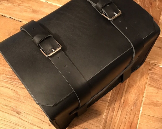 Enduro Honda Ktm Yamaha leather toolbox