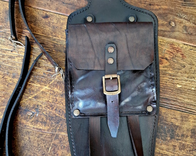 Tank band for the Triumph Scrambler 400x. Hand-made in Italy.