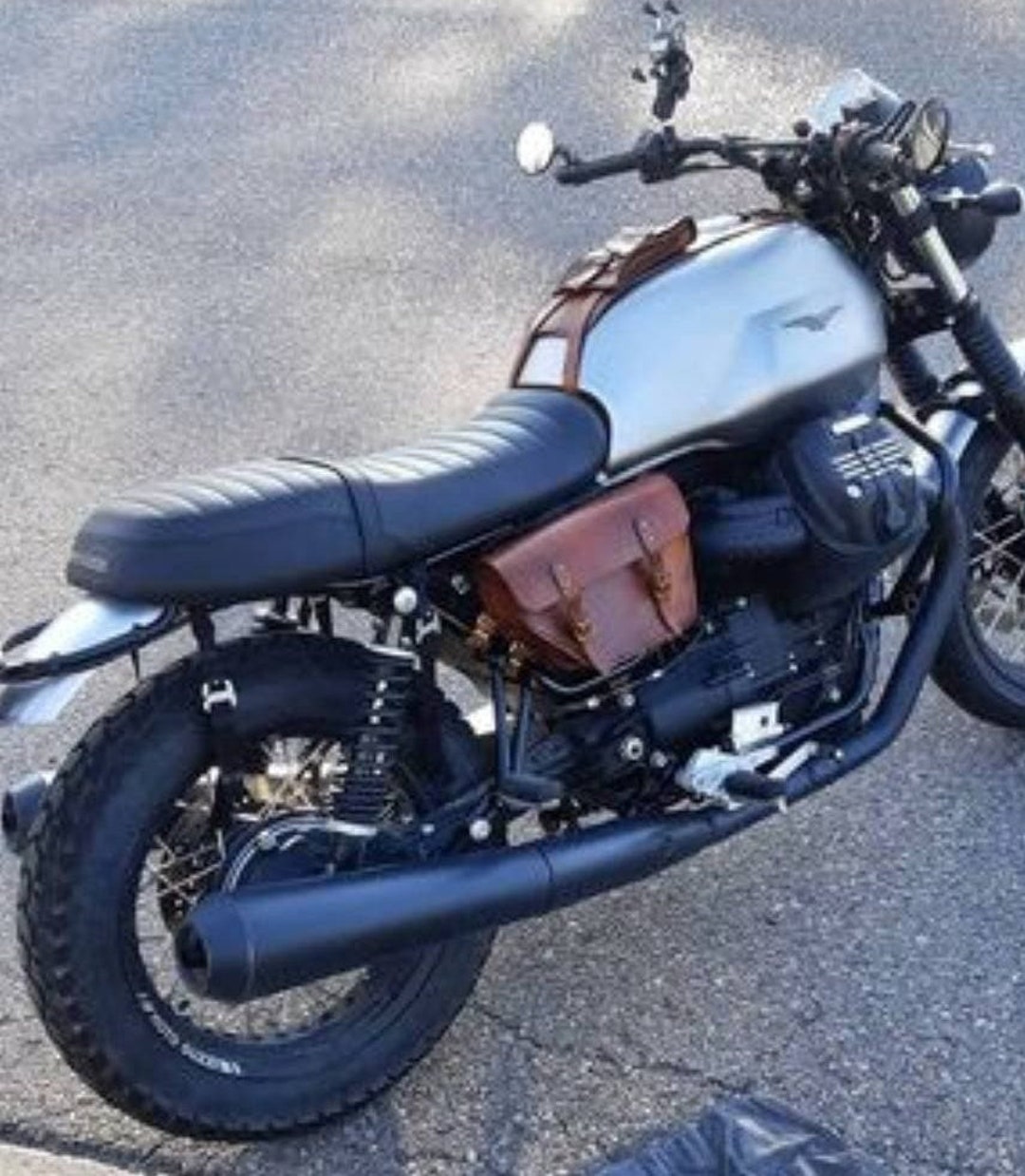 Sacoche De Selle Craftride Pour Moto Guzzi V7 III Special/Milano - Inclut Sangles CR3D, Neuve