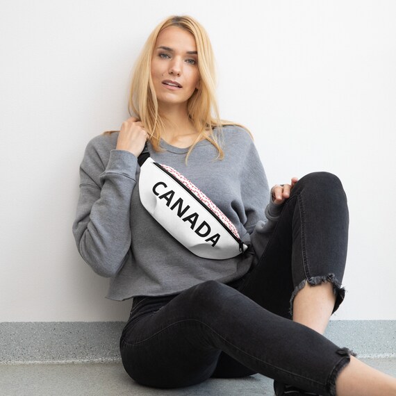 Fanny Pack CANADA Title With Maple Leaf Etsy Australia