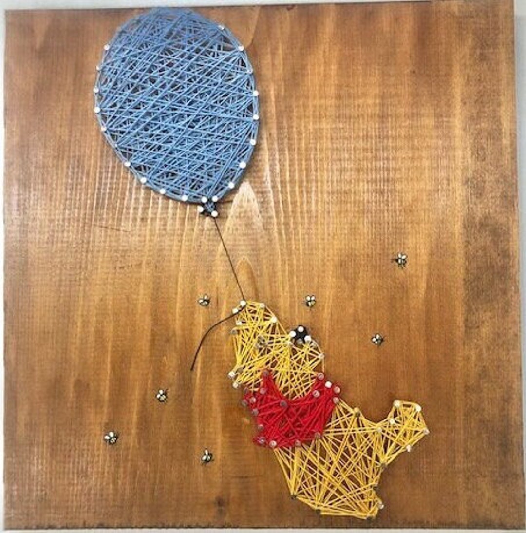 Winnie the Pooh String Art - Etsy