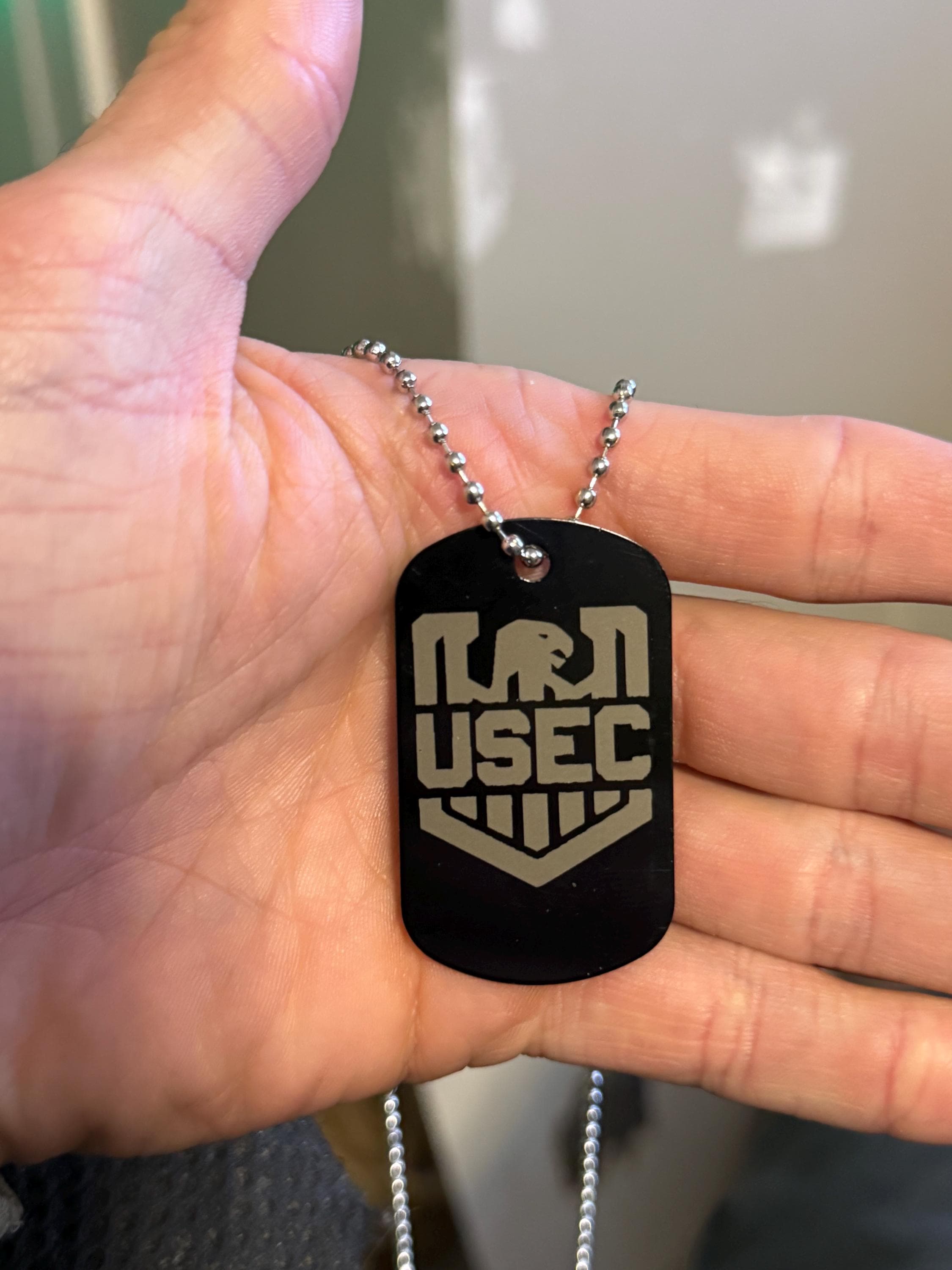Custom Escape From Tarkov Dog Tag – USEC or BEAR | Personalized