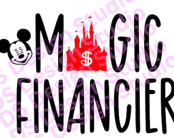 Magic Financier, Mouse, Family Matching, Vacation Shirts, SVG File, Cricut Ready, Digital Download