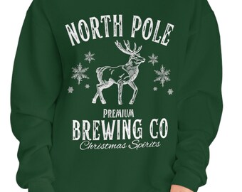 North Pole Brewing Co Christmas Spirit PNG PDF File (Digital Download)