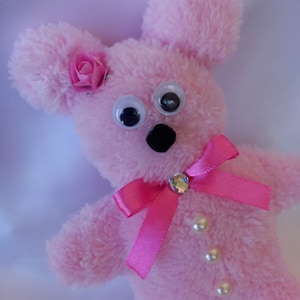 Pink Teddy Bear, Fluffy Teddy Bear, Pink Teddy Bear, Teddy Bear, Toy, Gift