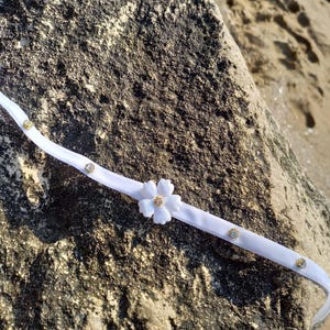 Flower Choker, Elegant Flower Choker, Floral Choker, Modern Choker, Womens Choker, Gift For Her