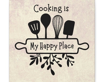 Kitchen decor, Wall decor, Canvas print, Kitchen art, Cooking theme, Foodie Gift, Chef Gift, Rolling Pin graphics - cooking#4