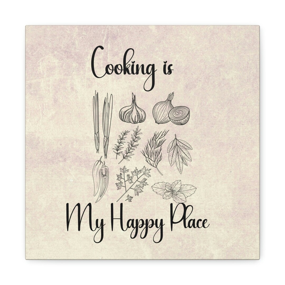 canvas geeks cooking kitchen café - wrapped canvas... Kitchen Decor, Wall Decor, Canvas Print, Kitchen Art, Cooking Theme ...