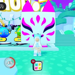 Big games pet sim 99 pink kitsune titanic