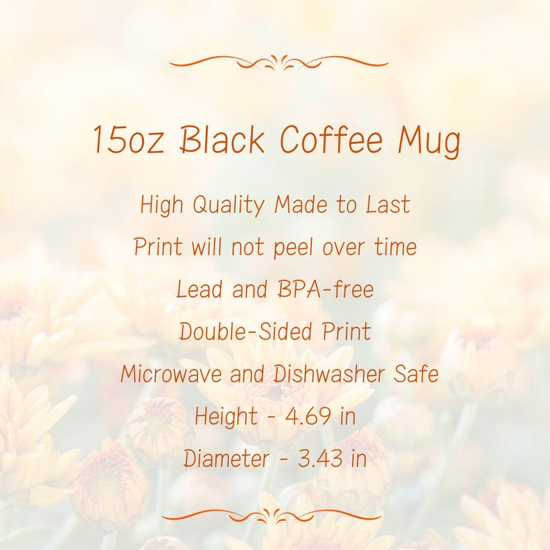 Poppy Flowers Mug, Floral Coffee Mug, Gift for Her, Vibrant Art Mug, Gift for Mom image 7