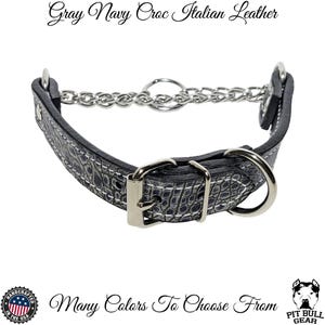 Leather Martingale Buckle Collar, Martingale Collar, Training Collar, Leather Dog Collar, Martingale Buckle Collar, Strong Martingale, 1&quot;