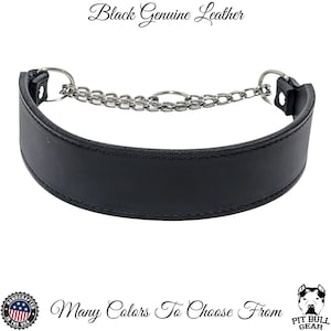 Custom 1.5 Inch Wide Leather Martingale Collar, Dog Collar, Heavy Duty, Training Collar, Handcrafted Martingale Collar, Premium Leather, 1.5