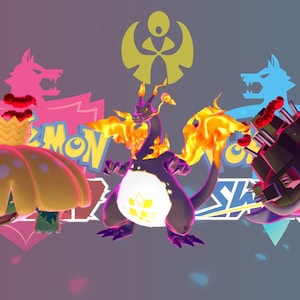 Shiny Rayquaza Gigantamax Charizard Pokemon Dolls Mega Evolution X