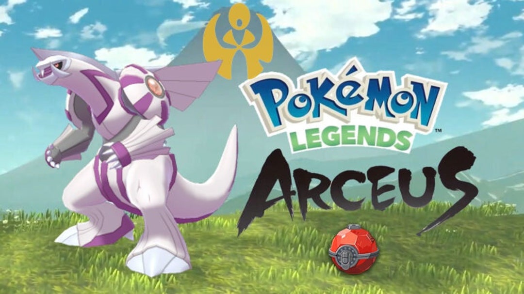 Pokemon Legends Arceus Origin Ball Palkia Etsy