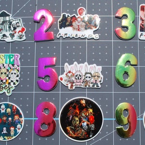 Resin Planar, Horror, Easter, Halloween, Characters, Cabochon, Flat Back