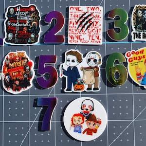 Horror Resin Planar, Horror Girls Resin Planar, Scary Resin Planar, Horror Group Resin Planar, Cabochon, Flat Back