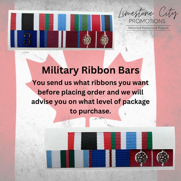 Military Ribbon Bar Decal
