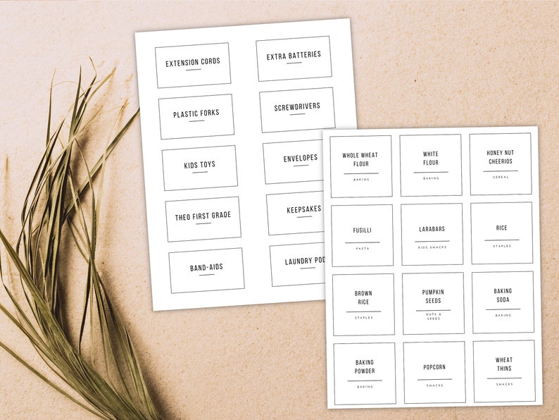 Condiment Bottle Labels 138 Oil & Vinegar Labels For Bottles - White Script Clear Preprinted Kitchen Stickers Clear Organization Labels
