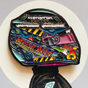 Lewis Hamilton British 2021 F1 Helmet enamel pin