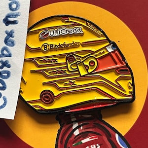 Lewis Hamilton 2025 F1 Helmet enamel pin | Perfect for F1 Gift