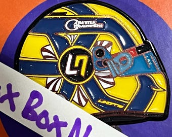 Lando Norris 2020 F1 Helmet F1 Helmet Pin Badge Unique Gift for F1 Collector