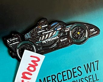 George Russell Mercedes W17 2026 F1 Pin Badge Unique Gift for F1 Collector