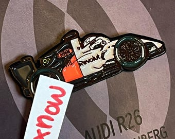 Nico Hulkenberg Audi R26 2026 F1 Pin Badge Unique Gift for F1 Collector